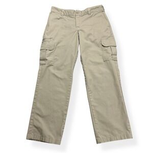 Dickies Pants Men's Size 34x30 Khaki Cargo Regular Straight Fit Utility Workwear